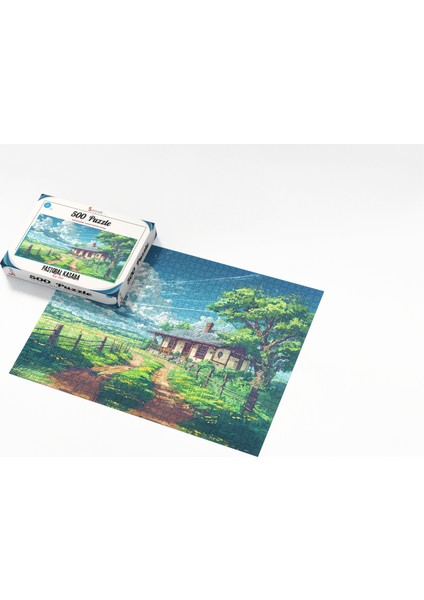 500 Parça Puzzle Pastoral Kasaba