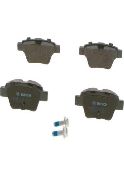 Fren Balatası Seti; Arka Peugeot 307 1.6i 16V Bioflex Break/sw 9/2007 - 12/2009 80 Kw T6