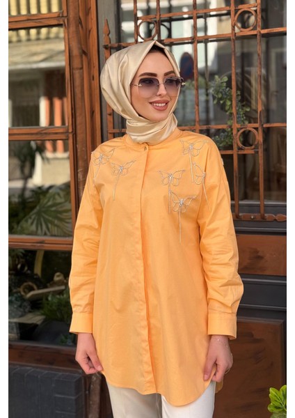 Tunik KY-B25-81045 Kavun Içi modelleri