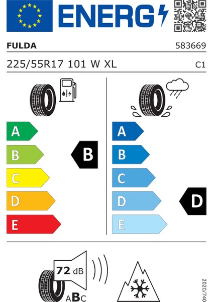 225/55 R17 101W Xl Multicontrol Oto 4 Mevsim Lastiği (Üretim Yılı :2025)