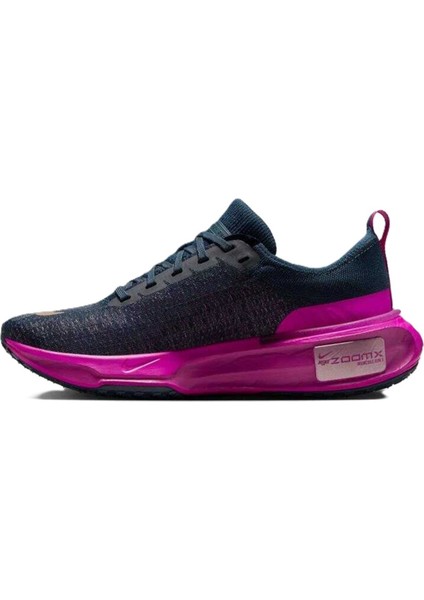 Zoomx Invincible Run Flyknit 3 Road Running Unisex Reflektörlü Koşu Antrenman Ayakkabısı Lacivert-Mor