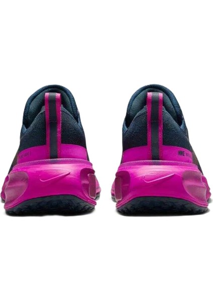 Zoomx Invincible Run Flyknit 3 Road Running Unisex Reflektörlü Koşu Antrenman Ayakkabısı Lacivert-Mor