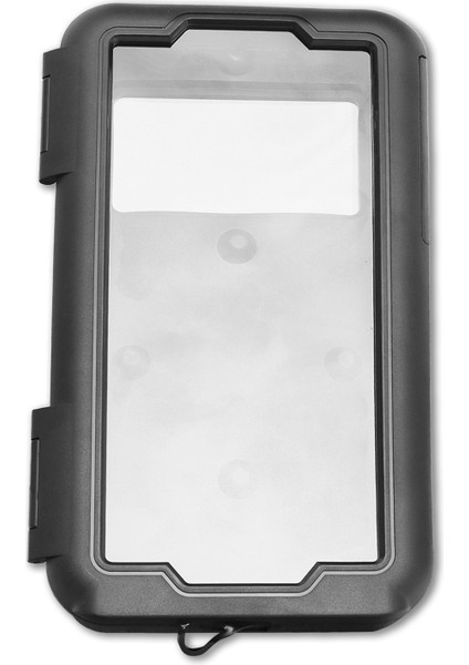 TTR03 Universal Su Geçirmez Plastik Telefon tutucu siyah (1 Adet Boyunluk Buff Hediye)