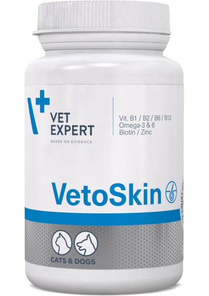 Vetoskin 90 Kapsül Köpek & Kedi Vitamin (2026 Miat)