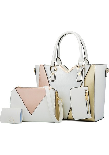 Yeni Moda Trendi Tek Omuzlu Çapraz Çanta Üç Parçalı Set (Yurt Dışından)