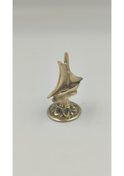 Pirinç Dekoratif Biblo Yelkenli fiyatları