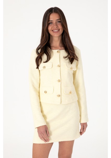 Kadın Limon Sweatshirt 50300748-VR035