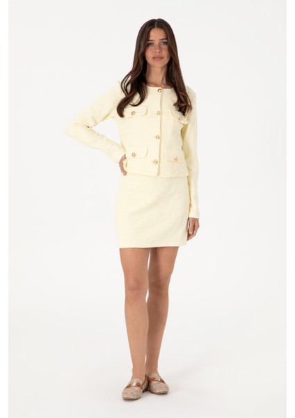 Kadın Limon Sweatshirt 50300748-VR035