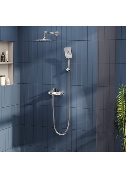 Shift T30 A43690 Banyo Bataryası, Krom
