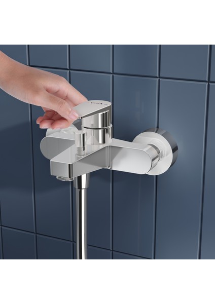 Shift T30 A43690 Banyo Bataryası, Krom
