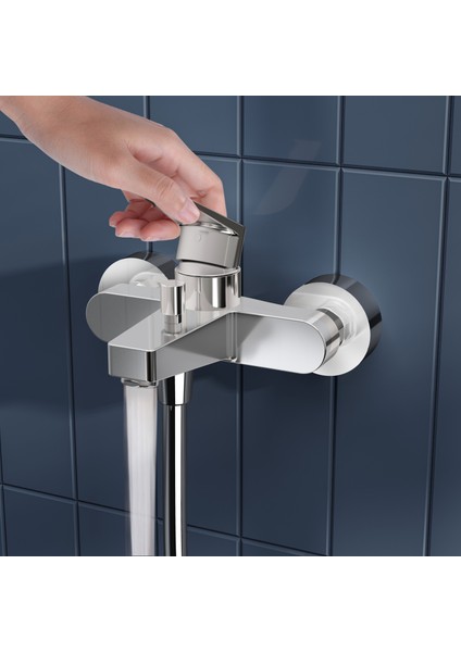 Shift T30 A43690 Banyo Bataryası, Krom