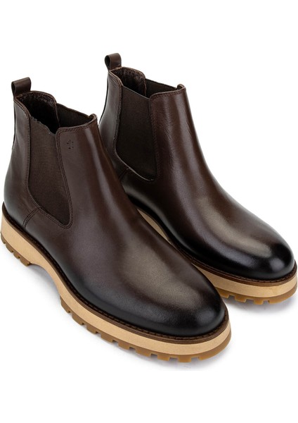 Erkek Hakiki Deri Kahverengi Casual Bot 863 10348 Erk Bot SK24-25 Kahve fiyatları