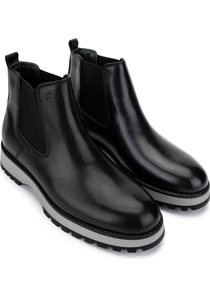 Erkek Hakiki Deri Siyah Casual Bot 863 10348 Erk Bot SK24-25 Sıyah fiyatları