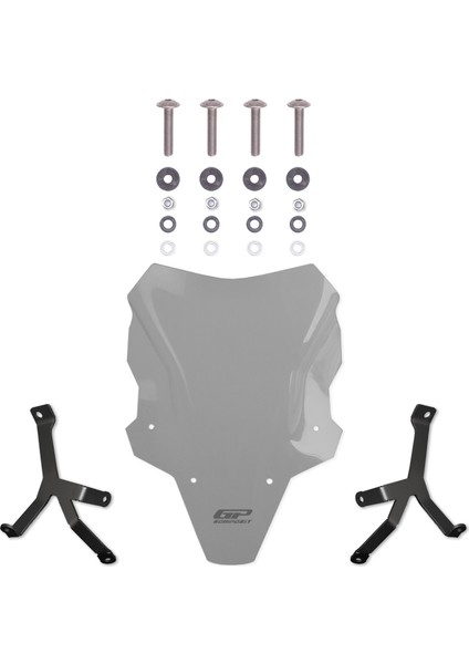 Honda CB750 Hornet 2025 Uyumlu Ön Cam Füme 45 cm fırsatları