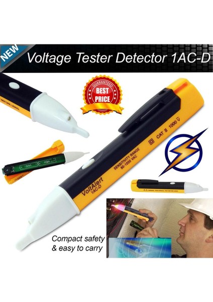 Temassız Kablo Üstü Voltaj Test Cihazı Dedektörü