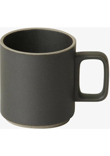 HPB020 Siyah Orta Boy Kupa 385 ml Japon Seramik Kupa