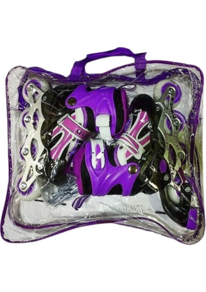 Paten Alüminyum Mavi 30-33 Numara Arası Ayarlanabilir Paten