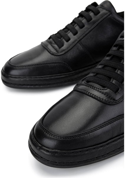 Erkek Hakiki Deri Siyah Deri Sneakers & Spor Ayakkabı 128 265530 Erk Ayk Y25 Sıyah Dr fırsatları