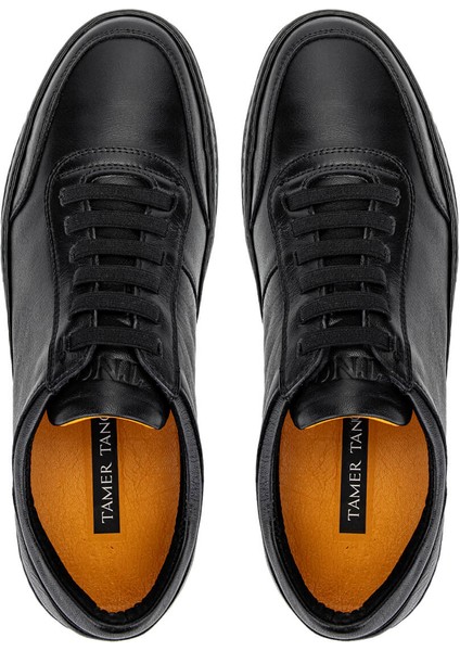 Erkek Hakiki Deri Siyah Deri Sneakers & Spor Ayakkabı 128 265530 Erk Ayk Y25 Sıyah Dr indirimleri