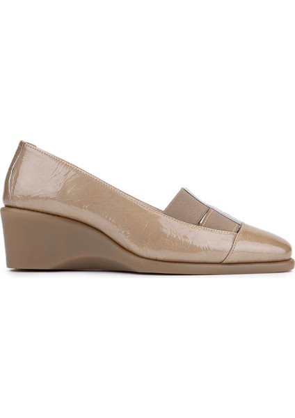 Kadın Hakiki Deri Vizon Comfort Ayakkabı 611 E6241 Bn Ayk Y25 Puro
