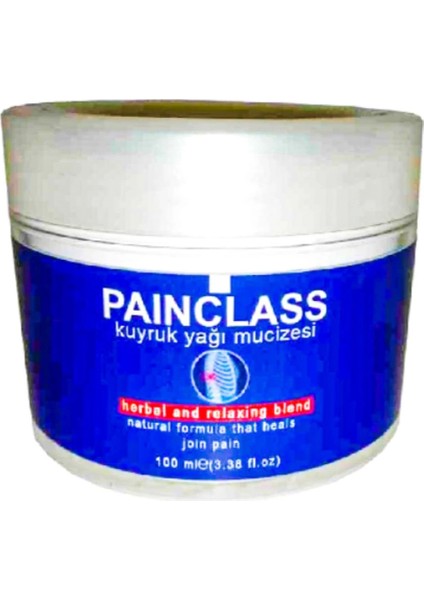 Painclass Kuyruk Yağı Kremi Sırt Boyun Ayak Sızılarını Dindirici Etki 100 ml x 1 Adet