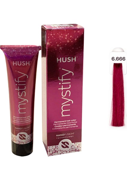 Mystıfy 60 ml 6.666 Koyu Kumral Extra Yoğun Kızıl