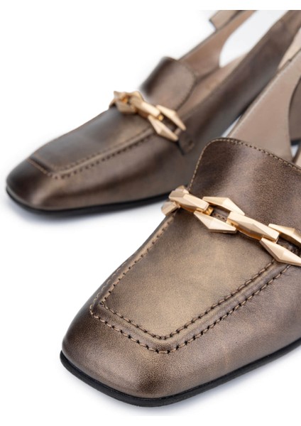 Kadın Hakiki Deri Kahverengi Comfort Ayakkabı 611 H62016 Bn Ayk Y25 Marrone modelleri
