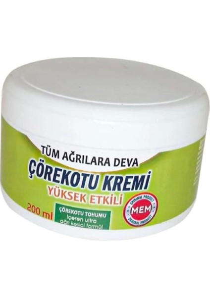 Çörekotu Kremi Bel Sırt Adale Sızılarını Giderici Masaj Bakım Kremi 200 ml x 1 Adet