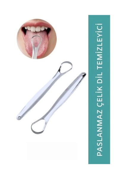 Paslanmaz Çelik Dil Temizleyici