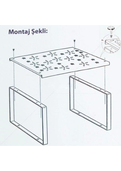 Dolap Içi Raf Düzenleyici Raf (336336)