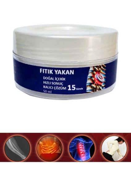 Fıtık Yakan Sırt Bel Adale Iskelet Harici Uygulama Masaj Bakım Kremi 50 ml x 1 Adet