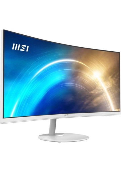 Msı 34 Va Pro MP341CQW 100HZ Hdmı-Dp Kavıslı Ev Ofıs Monitörü 3440X1440 Beyaz