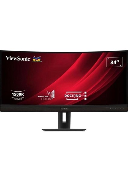 Vıewsonıc 34 Va VG3456C 5ms 100HZ Hdmı-Dp Dock Kavıslı Monitör 3440X1440