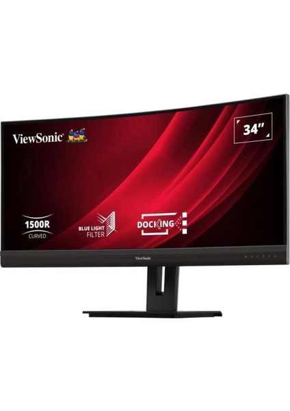 Vıewsonıc 34 Va VG3456C 5ms 100HZ Hdmı-Dp Dock Kavıslı Monitör 3440X1440