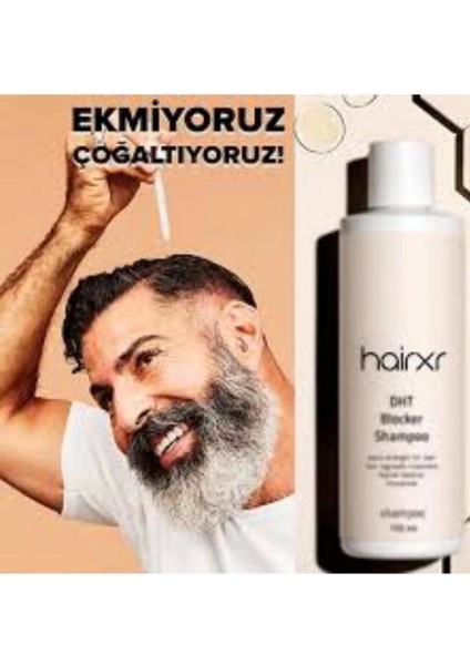 Hairx Saç Uzatıcı Dolgunlaştırıcı Bakım Şampuanı 150 ml Serumla 30 ml