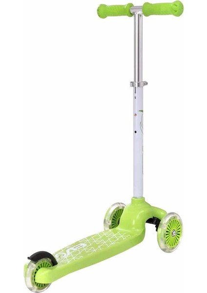 Evo Scooter 3tkr Işıklı Max 50KG Yeşil