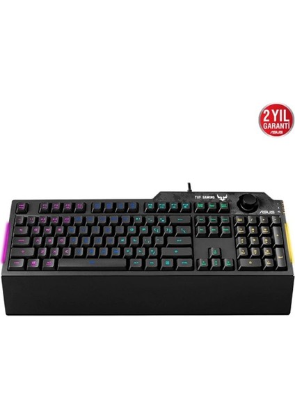 Asus Tuf Gamıng K1 USB Q Trk Mekanik Hisli Siyah Gaming Klavye