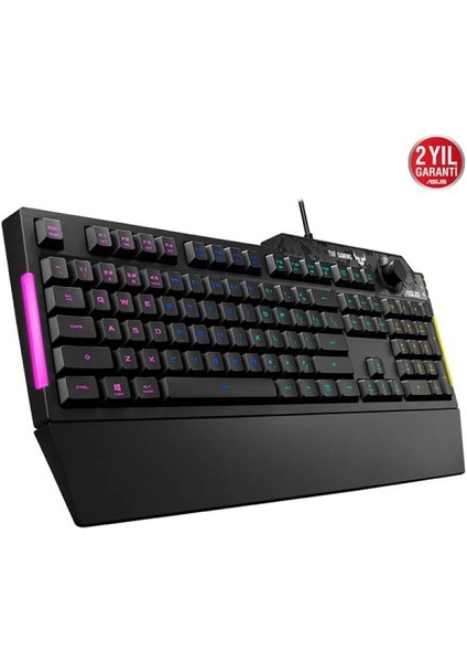 Asus Tuf Gamıng K1 USB Q Trk Mekanik Hisli Siyah Gaming Klavye