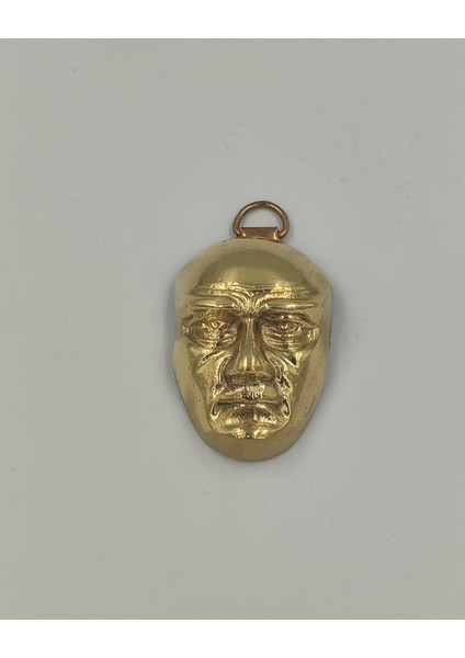 Pirinç Atatürk Maskı 5cm
