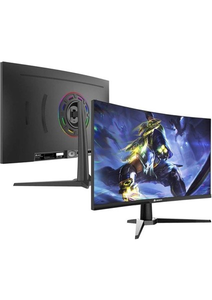 Gamebooster 31.5 Va GB-3218CF 1ms 180HZ Hdmı-Dp Kavıslı Rgb Gamıng Monitör