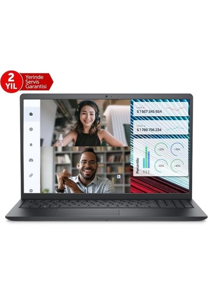 Dell 15.6 Vostro 3520 N1611PVNB3520U Core I5 1235-8GB RAM-512GB Nvme-Fdos