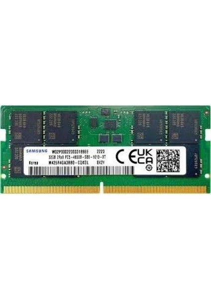 Samsung 32GB Ddr5 4800MHZ Notebook Ram Value M425R4GA3BB0-CQK