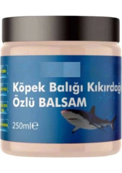 Köpekbalığı Kıkırdağı Kremi Balsam Vücut Sızılarını Dindirici Etki 250 ml