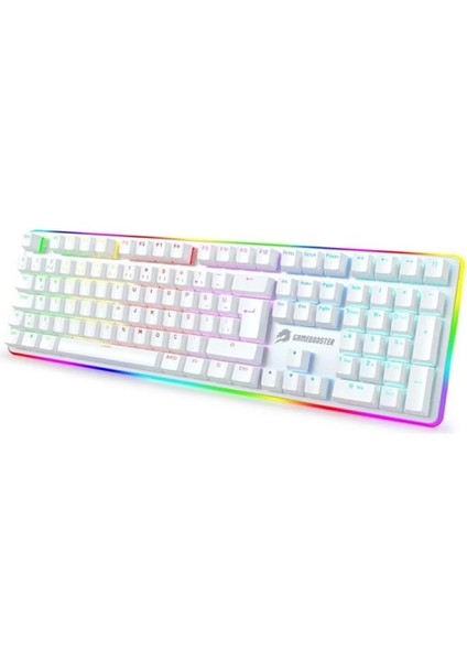 Gamebooster G918 USB Q Trk Rgb Mekanik Beyaz Gaming Klavye GB-G918R-WH