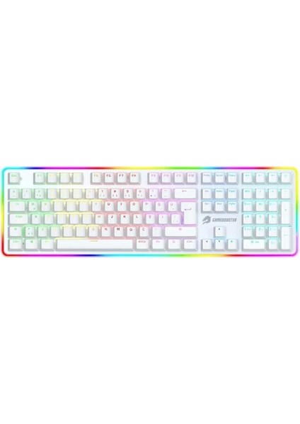 Gamebooster G918 USB Q Trk Rgb Mekanik Beyaz Gaming Klavye GB-G918R-WH
