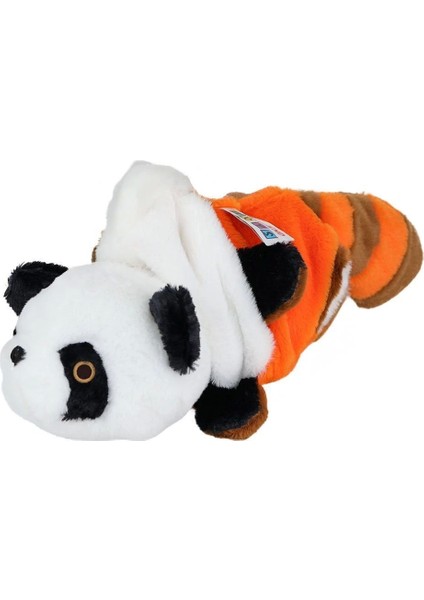4745 Çift Taraflı Panda Rakun Peluş -My Friend Toys