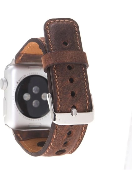 Apple Watch Uyumlu Deri Kordon 42-44-45MM Ark G2