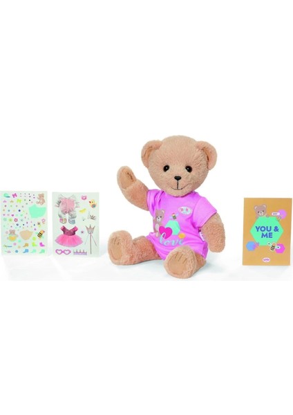 837139 Baby Born Ayıcık - Pembe 36 cm