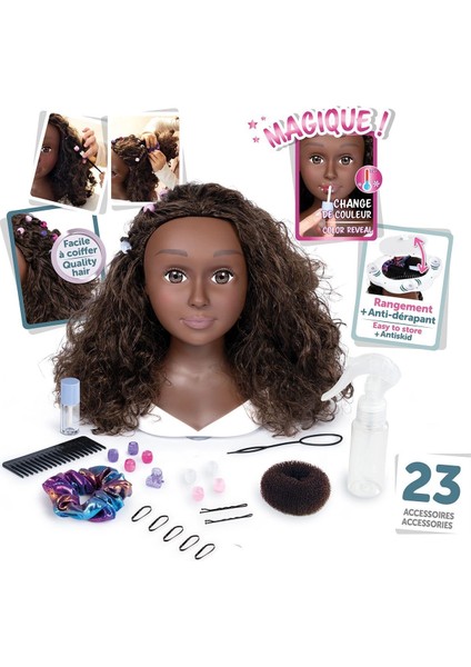 7600320318 Afro Stil Bebek Başı Güzellik Seti
