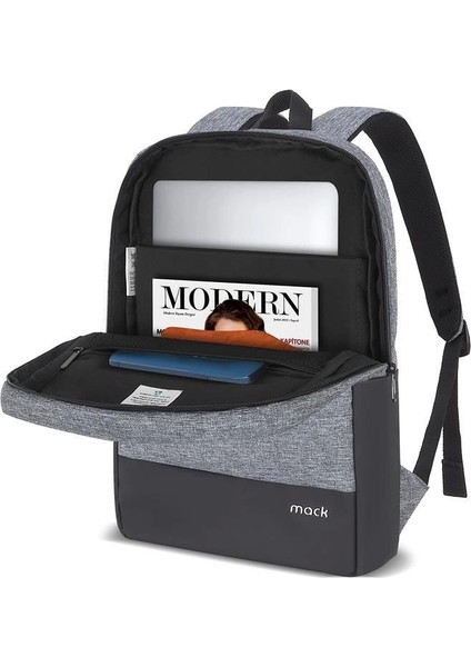 Mack MCE-1104 15.6 Unıcıty Eco Notebook Sırt Çantası Gri